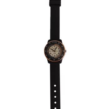 Cactus  sort og rosa Quartz Pige / Drenge ur, model CAC-95-M01