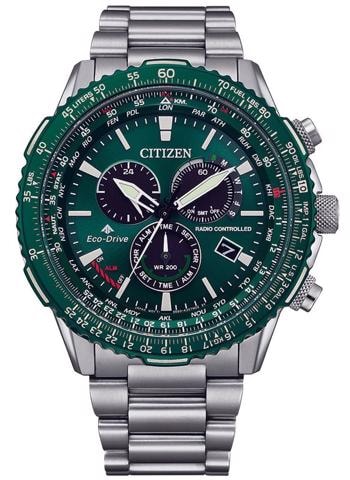 Radiocontrol Promaster SKY Stål Eco-Drive Quartz Herre ur fra Citizen, CB5004-59W
