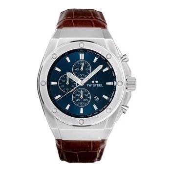 CEO Tech 44 mm Blå Miyota Quartz Herre ur fra TW Steel