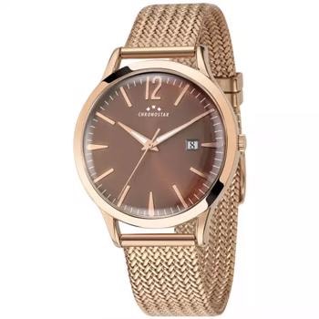 Charles fashion Rosaforgyldt Quarts herreur ur fra Chronostar, R3753256001