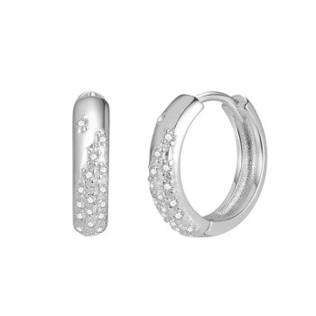 Astra-Chunky creoler med zirkoner, NAVA Cph