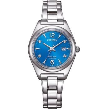 Citizen Titanium  Titanium ECO Drive Quartz Dame ur, model EW2601-81L