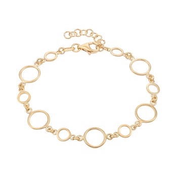 Sølvforgyldt armbånd, fra Støvring Design