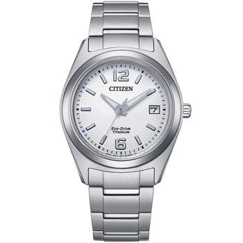 Ecodrive Titanium Ladies Titanium ECO Drive Quartz Dame ur fra Citizen, FE6151-82A