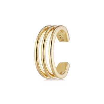 Alura Grace Ear Cuff 05 med tredelt ring