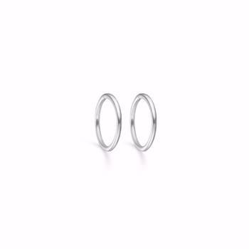 Sølvørering - creol 11mm