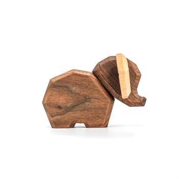 Fablewood Elefant ungen-Træ figur sammensat med magneter
