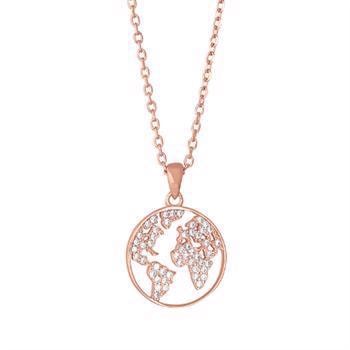 Model 245143-4, rosa sterling sølv hos Guldsmykket.dk