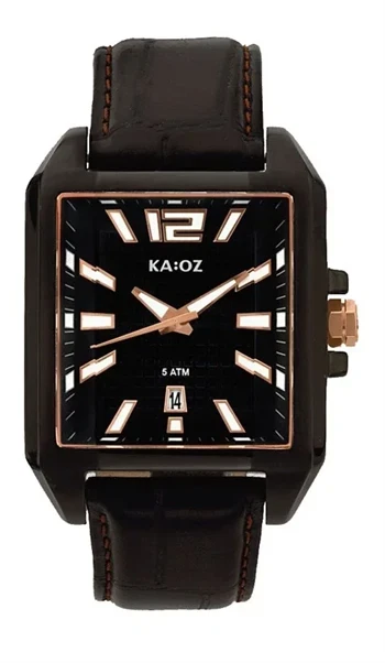 PVD coated stål Quartz Herre ur fra Kaoz, A58859-SS