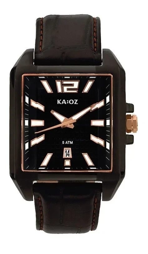 PVD coated stål Quartz Herre ur fra Kaoz, A58859-SS