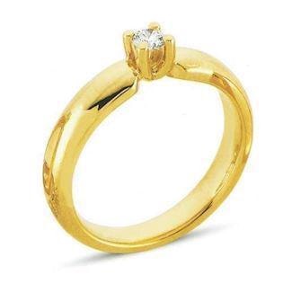 Nuran 14 karat solitaire ring - Copenhagen