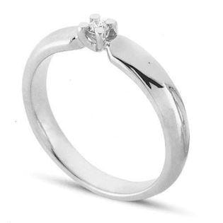 Nurans Copenhagen ombytnings serie fingerringe i 14 karat hvidguld