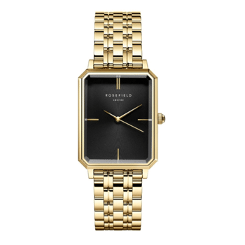 Rosefield The Octagon Collection forgyldt stål Miyota quartz dame smykkeur