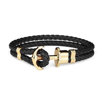 Paul Hewitt PHREP Armbånd guldfarvet 22 cm - PH-PH-L-G-B-XXXL