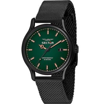 Serie 660 PVD coated stål Quartz Herre ur fra Sector, R3253517021