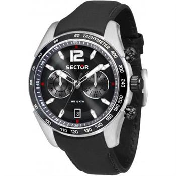 Sector Sector 330 Chronograph Rustfrit stål Quartz Herre ur