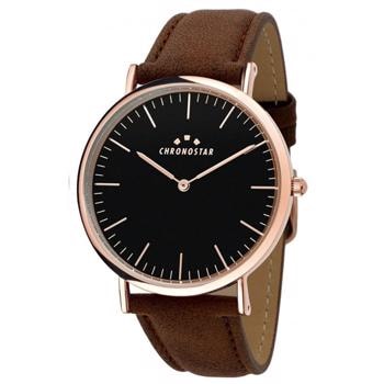 Preppy Rosaforgyldt Ip stål quarts herre ur fra Chronostar, R3751252014