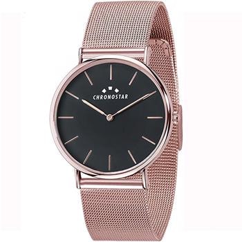 Preppy PVD Rosa guld Quarts dameur ur fra Chronostar, R3753252508