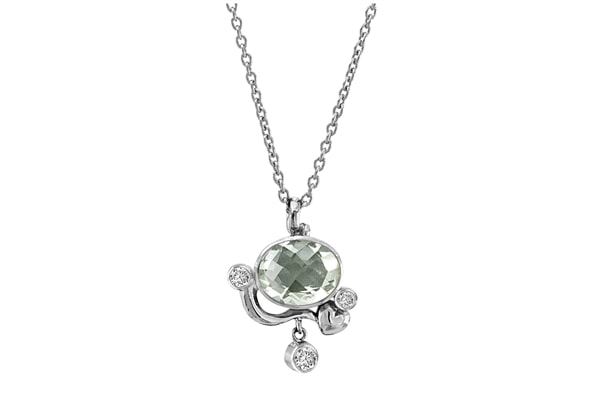 Sølv collier - Lovely