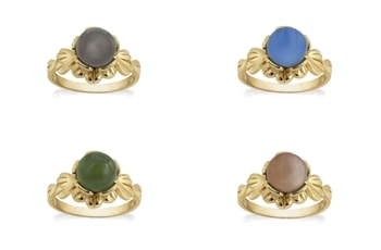 Forgyldt ring - Crown Imperial