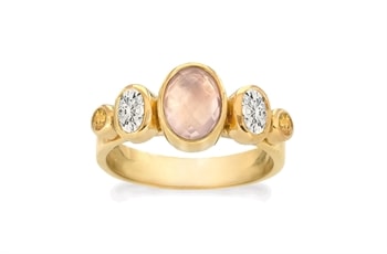Forgyldt ring - Prism