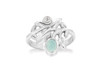 Sølv ring - Vitality