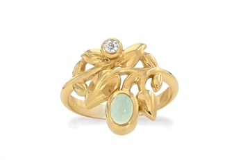 Forgyldt ring - Vitality