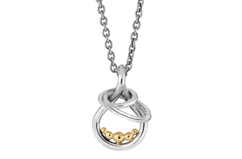 Collier - Golden Bubbles