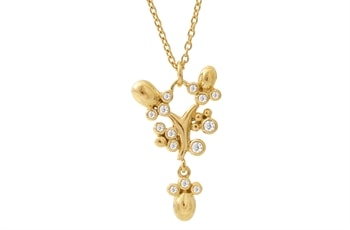 Forgyldt collier - Ballroom