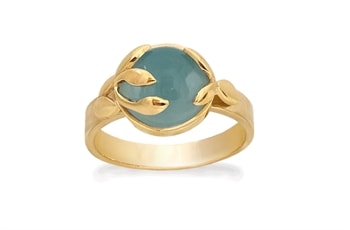 Forgyldt ring - Serenity