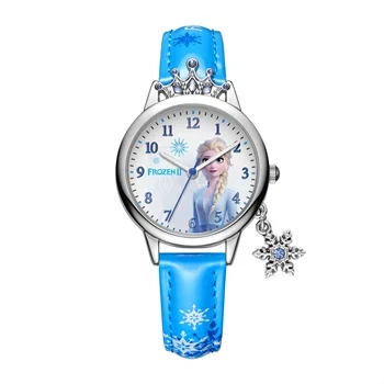 Disney Frost II-Elsa-lyseblå og snefnug