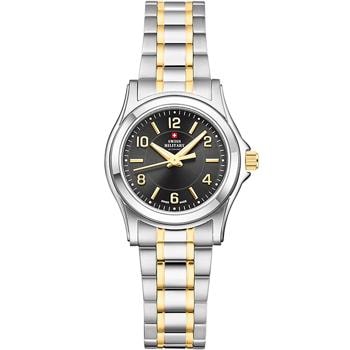 Ladies Forgyldt stål og stål quartz dame ur fra Swiss Military By Chrono, SM34003.25