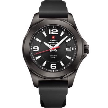 Military  PVD coated stål quartz herre ur fra Swiss Militay By Chrono, SM34099.03