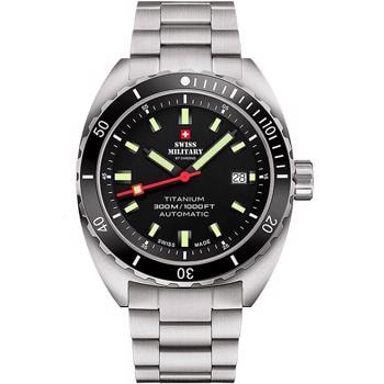 Swiss Military By Chrono Titanium Automatik herre ur