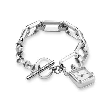 Rosefield The Octagon Charm Chain Stål dame smykkeur
