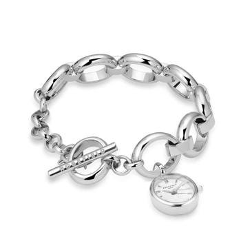 Rosefield The Oval Charm Stål dame smykkeur