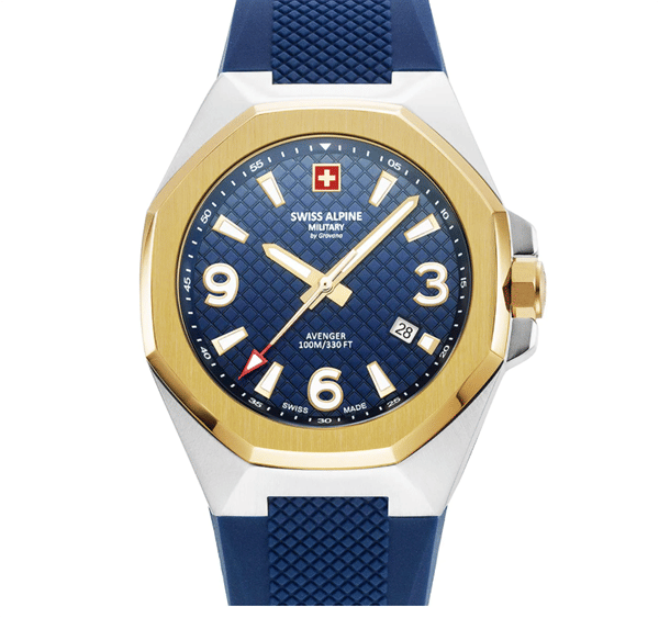 Swiss Alpine Military Typhoon quartz herre ur