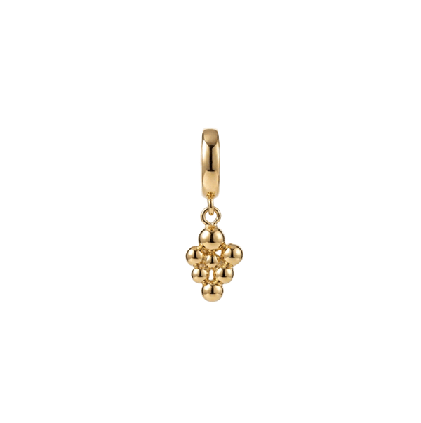 Christina Bubbles charm 4 mm sølv med klips