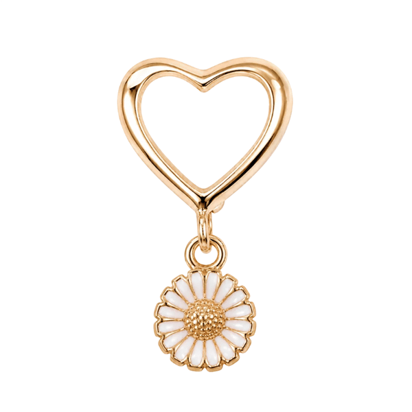 Christina Marguerites With Love charm 6 mm forgyldt