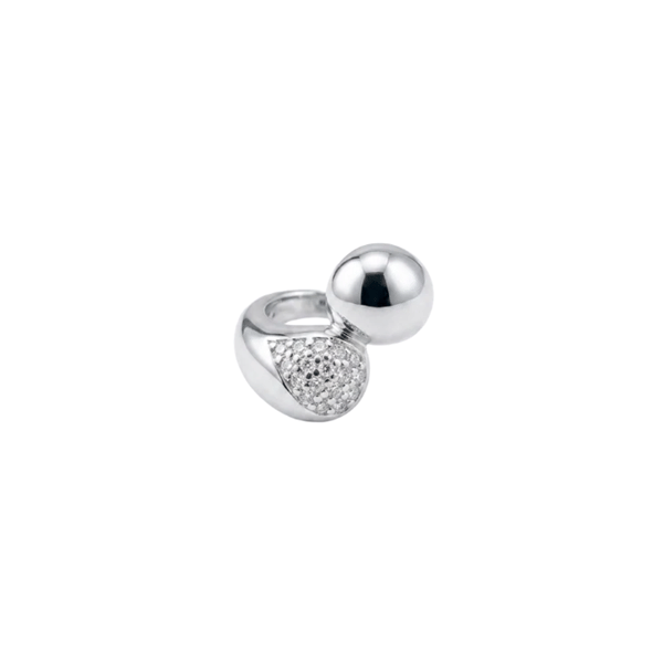 Christina Water Drops charm 6 mm i sølv