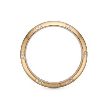 Christina Jewelry & Watches forgyldt stål topring til Collect ur