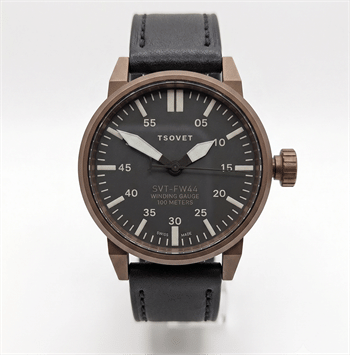 Stål/bronzefarvet Quartz Herre ur fra TSOVET, RS 771710-45