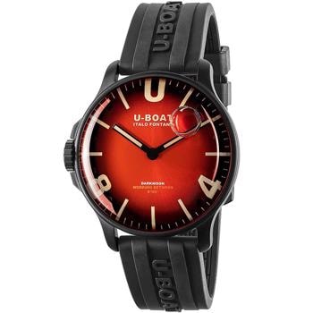 Darkmoon Rustfri stål Batteridrevet quartz, 704.3 Ronda Herre ur fra U-Boat, U8697B