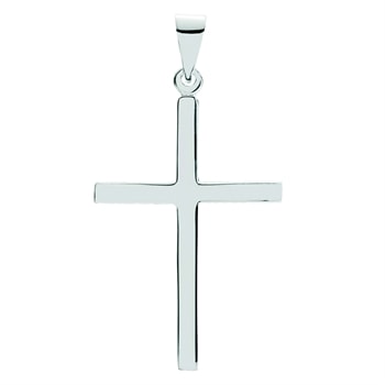 Vedhæng kors stav 32x22mm sterling sølv