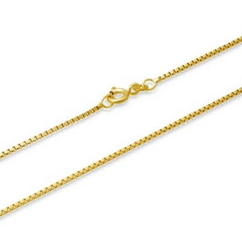 8 karat Venezia kædebredde 0,9 - 42 cm