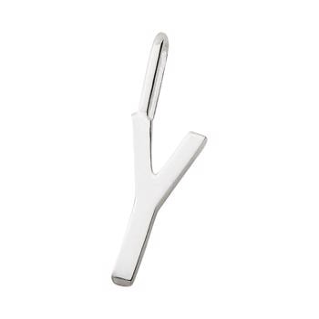 Y - Smukke Arne Jacobsen bogstav vedhæng i sølv, 10 mm