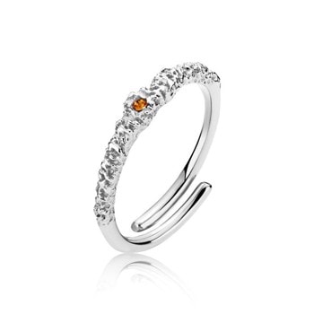 Fingerring i sterling sølv fra Silke Kristensen x Sistie