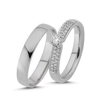 Sparkling Love Kærligheds ringe vielsesringe