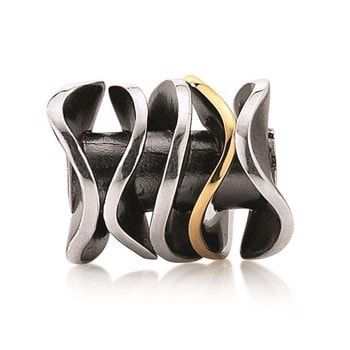 Model 1318,25,S, sort rhodineret hos Guldsmykket.dk
