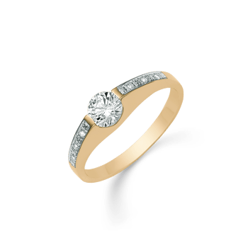 Guld ring, fra Støvring design